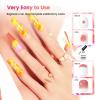 imageJODSONE 10ML Blooming Gel Nail Polish Clear Marble Nail Nail Art Accessories for Spreading Effects Floral Print Watercolor Design for Women10ml Blooming Gel Nail Polish