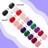 imageJODSONE 30 Colors Gel Nail Polish Set Same Color Same Bottles 6 PCS of Functional Gel Polish10ColorSame1