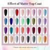 imageJODSONE 60 PCS Gel Nail Polish Kit with U V Light 55 Colors No Wipe Beautiful Colors Nail Gel Polish Base Top Coat Manicure Gifts for Salon and at HomeMulticolor
