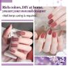 imageJODSONE 60 PCS Gel Nail Polish Kit with U V Light 55 Colors No Wipe Beautiful Colors Nail Gel Polish Base Top Coat Manicure Gifts for Salon and at Homegel color 05