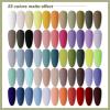 imageJODSONE 60 PCS Gel Nail Polish Kit with U V Light 55 Colors No Wipe Beautiful Colors Nail Gel Polish Base Top Coat Manicure Gifts for Salon and at Home60KIT 06