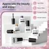 imageJODSONE Gel Nail Polish Starter Set 100 Pieces Multicolor Gel Nail Polish Nail Salon Home Use In Shine10Color12