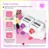 imageJODSONE Gel Nail Polish Starter Set 100 Pieces Multicolor Gel Nail Polish Nail Salon Home Use In Shine10Color501