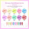 imageJODSONE Gel Nail Polish Starter Set 100 Pieces Multicolor Gel Nail Polish Nail Salon Home Use In Shine10Color501