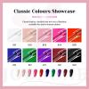 imageJODSONE Gel Nail Polish Starter Set 100 Pieces Multicolor Gel Nail Polish Nail Salon Home Use In Shine10ColorA