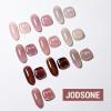 imageJODSONE Gel Nail Polish Starter Set 100 Pieces Multicolor Gel Nail Polish Nail Salon Home Use In Shine10ColorJelly