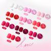 imageJODSONE Gel Nail Polish Starter Set 100 Pieces Multicolor Gel Nail Polish Nail Salon Home Use In Shine10Colorpink