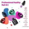 imageJODSONE Gel Nail Polish Starter Set 100 Pieces Multicolor Gel Nail Polish Nail Salon Home Use In Shine20SET5