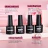 imageJODSONE Same Color Same Bottle 32 Colors Gel Nail Polish with U V Light Soak Off Glitter Base Top Matte Coat Manicure Salon Home DIY32SETSame Color1