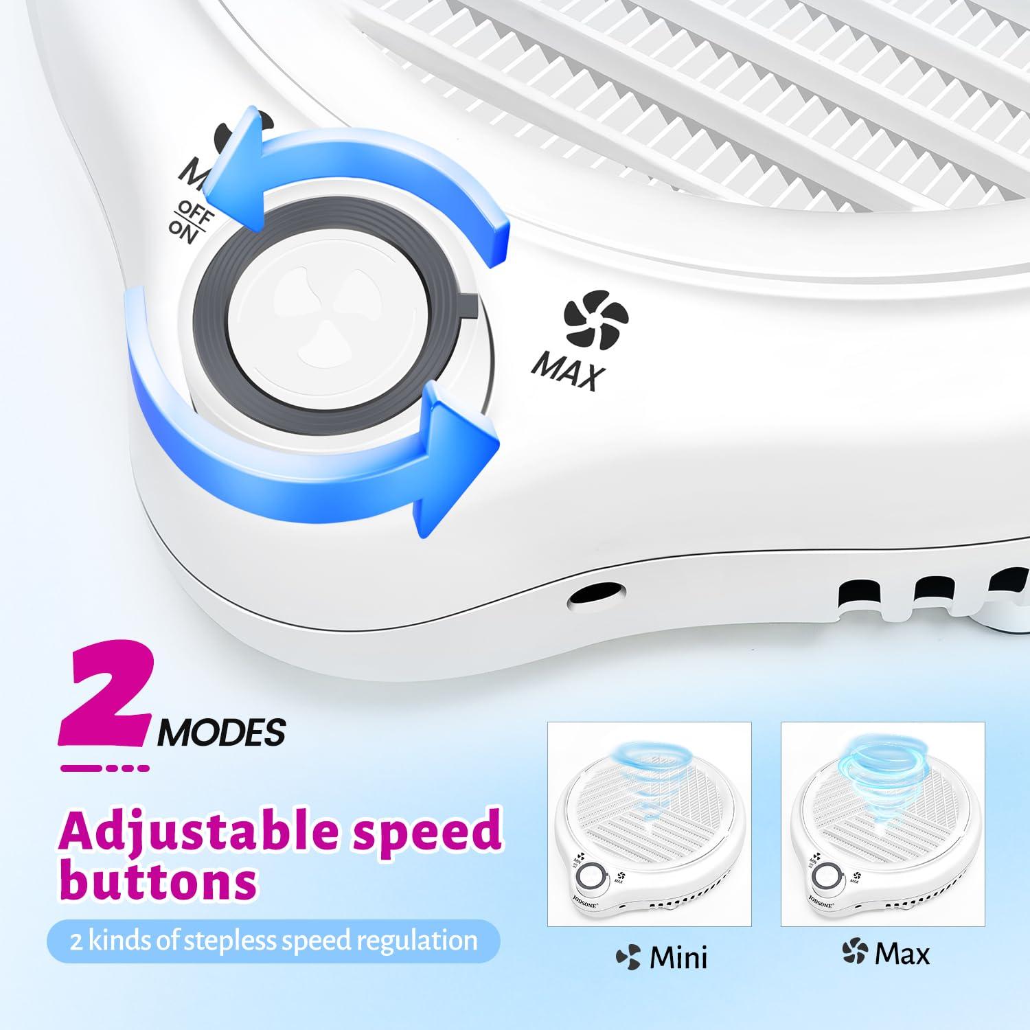 imageJODSONE 120W Nail Dust Collector Powerful Vacuum Fan Dust Collector Nail with Reusable Filter Manicure Pedicure Tool for Acrylic Nail Polishing Salon and Home UseWhite