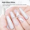 imageJODSONE 10ml Cat Eye Gel Nail Polish Glitter Silver Gel Polish with Magnet Soak Off U V Lamp Silver Shimmer Nail Art Manicure Salon DIY HomeB1003