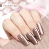 imageJODSONE 10ml Cat Eye Gel Nail Polish Set Pink Brown Collection 6 Colors for Holographic Glitter Cat Eye with Magnet at Home Salon Design Gift for Girls2476FLight Brown1