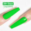 imageJODSONE 10ml Gel Nail Polish Bright Green Polish Green Color High Gloss Soak Off U V Gel Nail Manicure Salon DIY at HomeB42