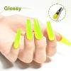 imageJODSONE 10ml Gel Nail Polish Bright Green Polish Green Color High Gloss Soak Off U V Gel Nail Manicure Salon DIY at HomeB44