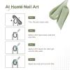imageJODSONE 10ml Gel Nail Polish Bright Green Polish Green Color High Gloss Soak Off U V Gel Nail Manicure Salon DIY at HomeB49