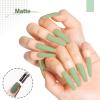 imageJODSONE 10ml Gel Nail Polish Bright Green Polish Green Color High Gloss Soak Off U V Gel Nail Manicure Salon DIY at HomeB49
