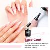 imageJODSONE 15ML Nail Primer Base Coat Top Coat Glossy Quick Drying Durable DIY Nail Art Design Long Lasting Gift15MLB