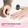 imageJODSONE 15ML Nail Primer Base Coat Top Coat Glossy Quick Drying Durable DIY Nail Art Design Long Lasting Gift15MLB
