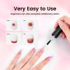 imageJODSONE 15ML Nail Primer Base Coat Top Coat Glossy Quick Drying Durable DIY Nail Art Design Long Lasting Gift15MLBLO