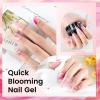 imageJODSONE 15ML Nail Primer Base Coat Top Coat Glossy Quick Drying Durable DIY Nail Art Design Long Lasting Gift15MLBLO