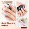 imageJODSONE 15ML Nail Primer Base Coat Top Coat Glossy Quick Drying Durable DIY Nail Art Design Long Lasting Gift15MLBTBLO