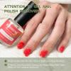 imageJODSONE 15ML Nail Primer Base Coat Top Coat Glossy Quick Drying Durable DIY Nail Art Design Long Lasting Gift15MLBTGR