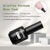 imageJODSONE 15ML Nail Primer Base Coat Top Coat Glossy Quick Drying Durable DIY Nail Art Design Long Lasting Gift15MLBTGR