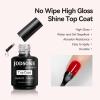 imageJODSONE 15ML Nail Primer Base Coat Top Coat Glossy Quick Drying Durable DIY Nail Art Design Long Lasting Gift15MLBTM