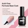 imageJODSONE 15ML Nail Primer Base Coat Top Coat Glossy Quick Drying Durable DIY Nail Art Design Long Lasting Gift15MLBTM