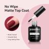 imageJODSONE 15ML Nail Primer Base Coat Top Coat Glossy Quick Drying Durable DIY Nail Art Design Long Lasting Gift15MLBTM