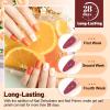 imageJODSONE 15ML Nail Primer Base Coat Top Coat Glossy Quick Drying Durable DIY Nail Art Design Long Lasting Gift15MLDPBT