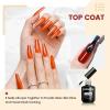 imageJODSONE 15ML Nail Primer Base Coat Top Coat Glossy Quick Drying Durable DIY Nail Art Design Long Lasting Gift15MLT