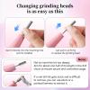 imageJODSONE 20000 RPM Portable Nail Drill Multifunctional Low Noise with LED Display Rechargeable Professional Nail Drill for Home Nail Salon PinkPink