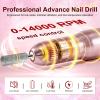 imageJODSONE 20000 RPM Portable Nail Drill Multifunctional Low Noise with LED Display Rechargeable Professional Nail Drill for Home Nail Salon PinkRose Gold