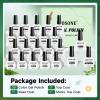 imageJODSONE 23PCS Gel Nail Polish Set 20 translucent Jelly Color Natural and Elegant Long Lasting Suitable for Home and Salon20 Color 10ml1