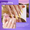 imageJODSONE 23PCS Gel Nail Polish Set 20 translucent Jelly Color Natural and Elegant Long Lasting Suitable for Home and Salon60KITM5M