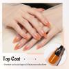 imageJODSONE 3Pcs 10ml Top and Base Coat Nail Glue Gel Set No Wipe for Long Lasting Manicures Nail Glue Gel for Securely Attaching False Nails and Decorations Requires U V Lamp Curing10MLBTPBG