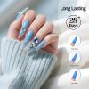 imageJODSONE 3Pcs 10ml Top and Base Coat Nail Glue Gel Set No Wipe for Long Lasting Manicures Nail Glue Gel for Securely Attaching False Nails and Decorations Requires U V Lamp Curing10MLBTP