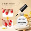imageJODSONE 3Pcs 10ml Top and Base Coat Nail Glue Gel Set No Wipe for Long Lasting Manicures Nail Glue Gel for Securely Attaching False Nails and Decorations Requires U V Lamp Curing10MLBTR