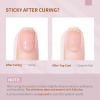 imageJODSONE Clear Builder Gel for Nails 10ml Nail Strengthener Gel for Nail Apex Extensions Repairing Thickening Hard Gel Polish Needs Nail Lamp Curing DIY Salon Nail Art165ML builder gel