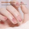 imageJODSONE Clear Builder Gel for Nails 10ml Nail Strengthener Gel for Nail Apex Extensions Repairing Thickening Hard Gel Polish Needs Nail Lamp Curing DIY Salon Nail Art165ML builder gel