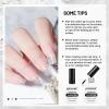 imageJODSONE Clear Builder Gel for Nails 10ml Nail Strengthener Gel for Nail Apex Extensions Repairing Thickening Hard Gel Polish Needs Nail Lamp Curing DIY Salon Nail Art165ML 2pcs builder gel