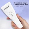 imageJODSONE Mini U V Portable Handheld Nail Lamp Rechargeable Model with LED Display Fast Drying for Home TravelingWhite
