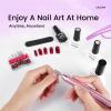 imageJODSONE Professional Electric Nail Drill 15000RPM USB Plugin Model 6 Replacement Bits Low Noise For Home Nail Salon