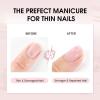 imageJODSONE Rubber Base Builder Gel for Nails6 Colors 10ml Rubber Base Gel SetBase Color ampamp Builder in Onefor Nail ThickeningStrengthenNude Purple Pink BrownBG01BG06