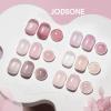 imageJODSONE Rubber Base Builder Gel for Nails6 Colors 10ml Rubber Base Gel SetBase Color ampamp Builder in Onefor Nail ThickeningStrengthenNude Purple Pink BrownBG07BG12