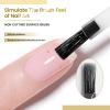 imageJODSONE Top Coat ampamp Base Coat Gel Polish2Pcs 165ml No Wipe Base Coat and Top Coat Set for Long Lasting Need U V Lamp Cured at Home DIY Nail Salon Girl GiftTop Coat for Chrome Nail Powder