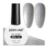 imageJODSONE 10ml Cat Eye Gel Nail Polish Glitter Silver Gel Polish with Magnet Soak Off U V Lamp Silver Shimmer Nail Art Manicure Salon DIY HomeB70