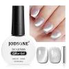 imageJODSONE 10ml Cat Eye Gel Nail Polish Glitter Silver Gel Polish with Magnet Soak Off U V Lamp Silver Shimmer Nail Art Manicure Salon DIY HomeCAT01