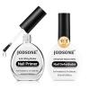 imageJODSONE 2 Bottles of Top Coat Base Coat Set No Wipe Foundation Combination Bright Surface At Home DIY Nail Salon Girl Gift2PCS165MLDP